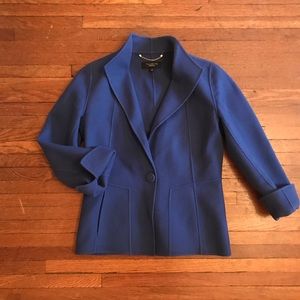 Royal Blue Blazer Talbots Day Wear